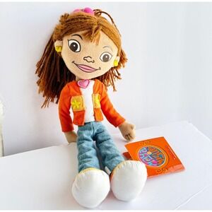 Vintage PBS Kids Maya & Miguel MAYA 13" Plush Scholastic Sidekicks 2004 NWT